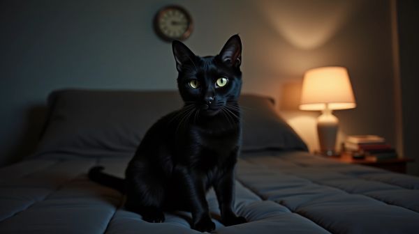 Le chat n'a pas de montre, mais il a un rythme