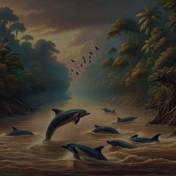 Comment les dauphins d'eau douce du fleuve Amazone s'orientent-ils dans des eaux troubles ?